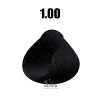 Фарба для волосся Brelil Colorianne Prestige 100 мл: 1.00 - Чорний